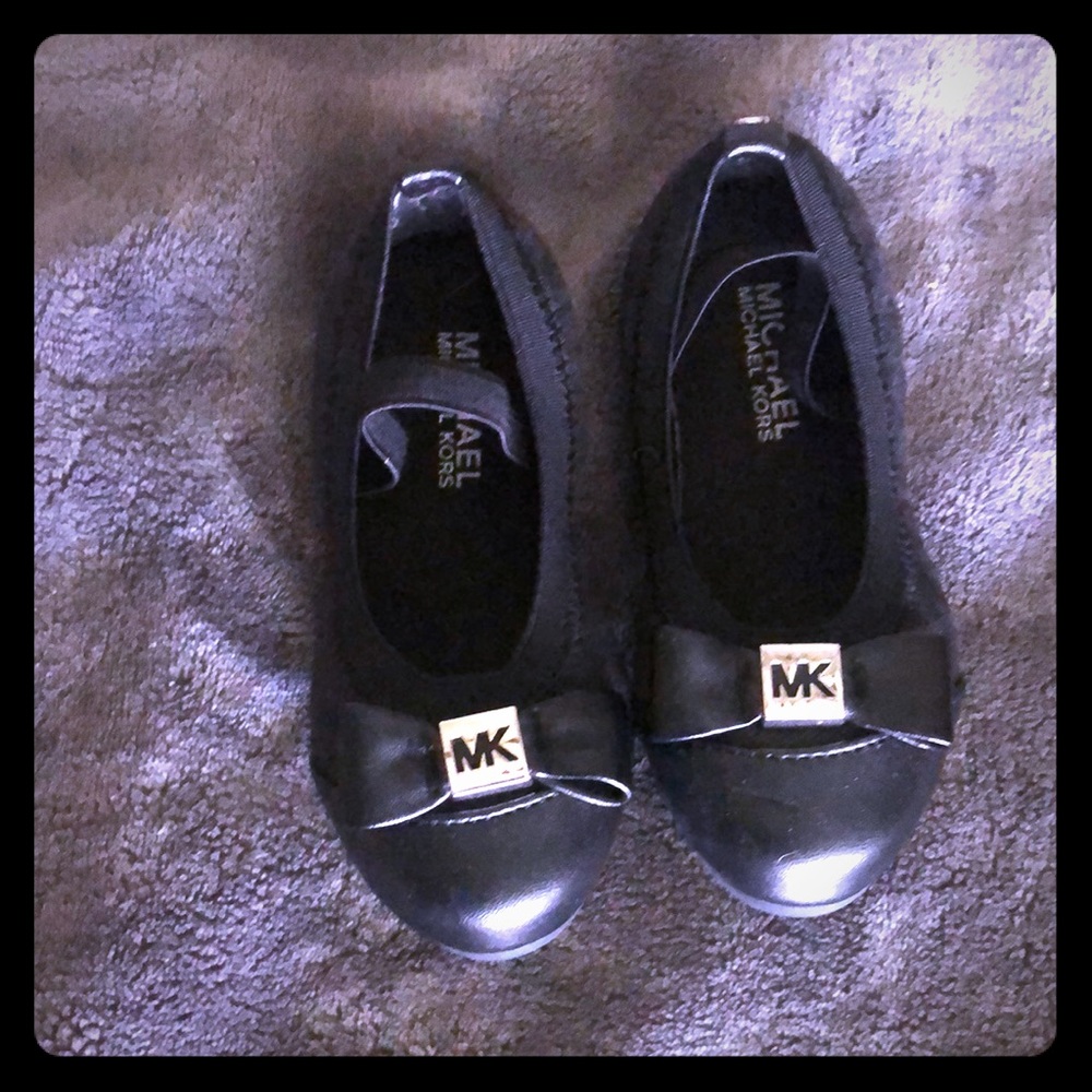 Girls Michael Kors ballet slippers size7